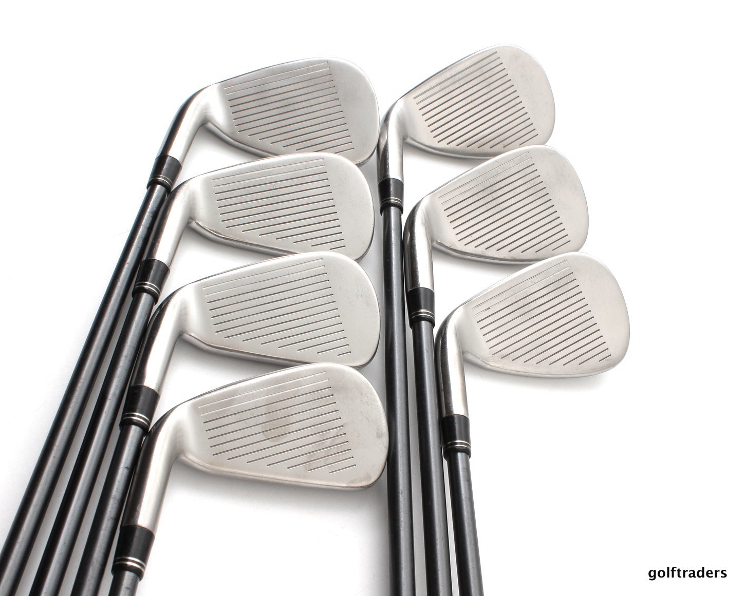 TAYLORMADE BURNER PLUS LADIES IRONS 5PW, SW GRAPHITE LADIES FLEX +0.75