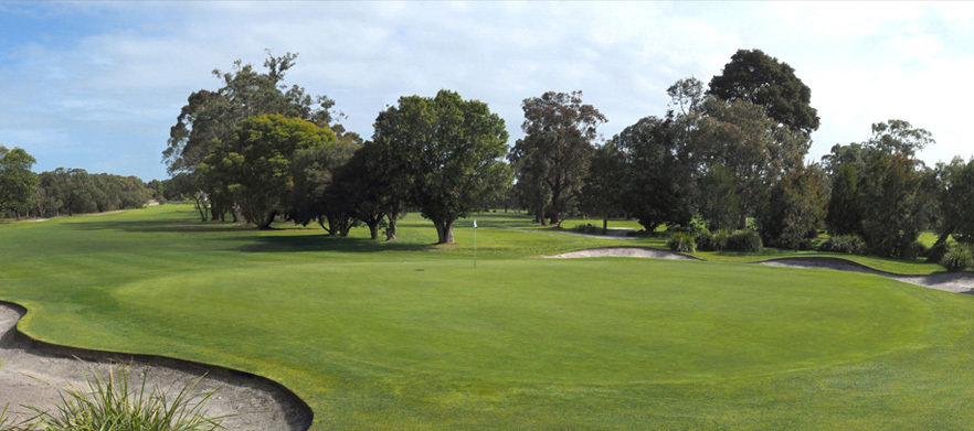 18 Holes For Two players <em>Lang Lang Golf Club.</em>  Includes a pull buggy each.