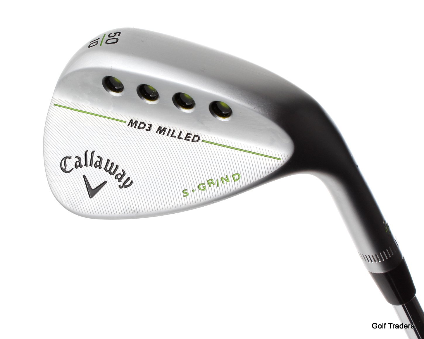 CALLAWAY CHROME MD3 SGRIND GAP WEDGE 50.10 STEEL WEDGE FLEX NEW 