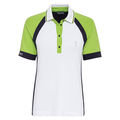 GOLFINO Womens Shoulder Block Golf Polo Shirt - Image 1