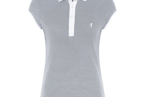 GOLFINO Womens Mercedes Cap Golf Polo Shirt - Image 1
