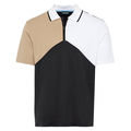 GOLFINO Men's Shoulder Logo Golf Polo Shirt - Image 1