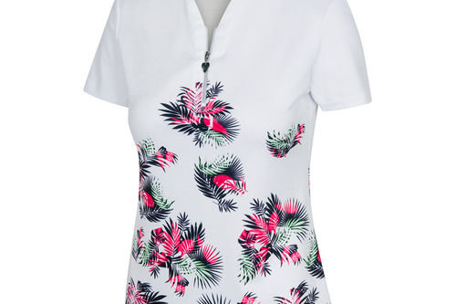 Greg Norman Womens Leilani Golf Polo Shirt - Image 1