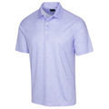 Greg Norman Men's ML75 Microlux Jacks Print Golf Polo Shirt - Image 1
