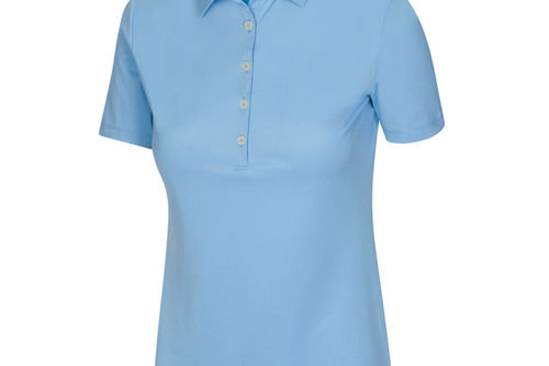 Greg Norman Womens Shark Logo Golf Polo Shirt - Image 1