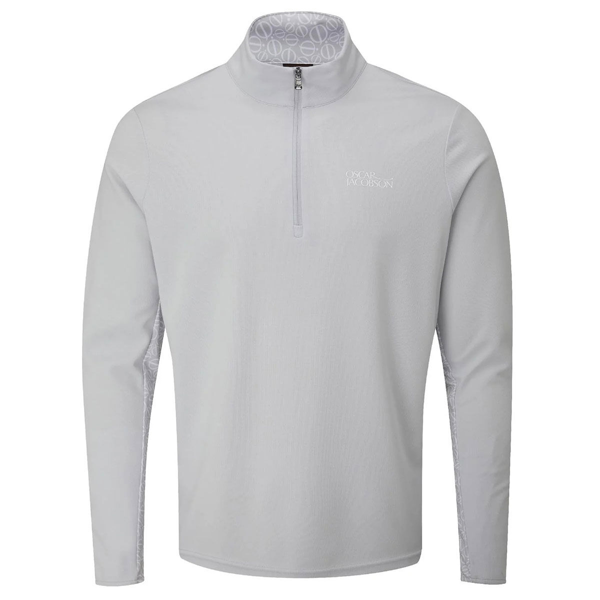 Oscar Jacobson Men's Telford Quarter Zip Golf Mid Layer just £49.99