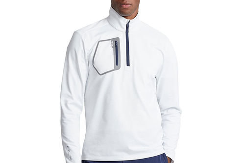 Ralph Lauren Men's RLX Jersey Luxury Quarter Zip Golf Mid Layer - Image 1