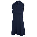 Greg Norman Womens Crossover Flounce Sleeveless Zip Golf Dress - Image 1