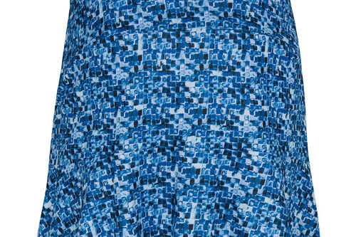 Greg Norman Womens Tile Print Pull-On Golf Skort - Image 2