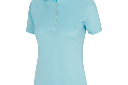 Greg Norman Womens Shark Logo Golf Polo Shirt - Image 1