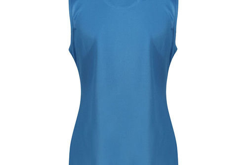 Greg Norman Womens Freedom Pique Sleeveless Golf Polo Shirt - Image 2