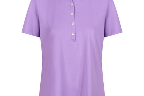 Greg Norman Womens Shark Logo Golf Polo Shirt - Image 1