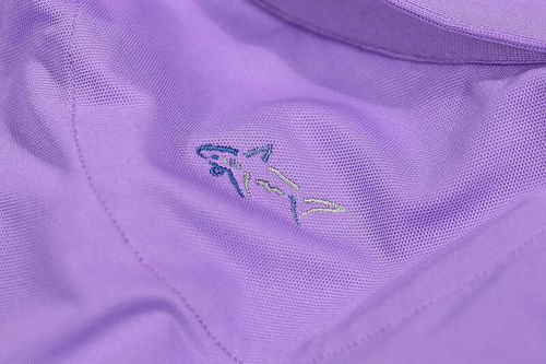 Greg Norman Womens Shark Logo Golf Polo Shirt - Image 3