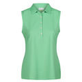 Greg Norman Womens Freedom Pique Sleeveless Golf Polo Shirt - Image 1