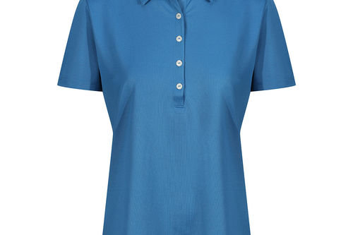 Greg Norman Womens Shark Logo Golf Polo Shirt - Image 1