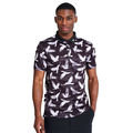 11 Degrees Men's Bird Print Golf Polo Shirt - Image 1