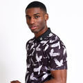11 Degrees Men's Bird Print Golf Polo Shirt - Image 4