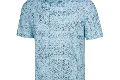 Greg Norman Men's Tropical Wave ML75 Golf Polo Shirt - Image 1