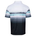 Greg Norman Men's Tidal Stripe ML75 Golf Polo Shirt - Image 2