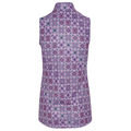 Greg Norman Womens Terrasa Sleeveless Golf Polo Shirt - Image 2