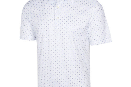 Greg Norman Men's Paisley Foulard Golf Polo Shirt - Image 1