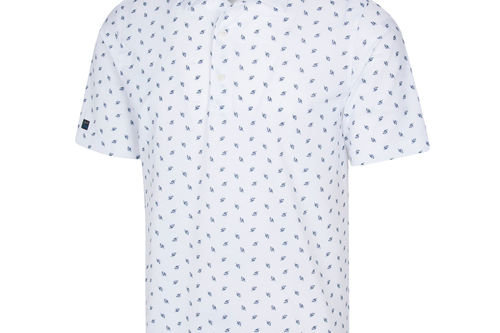 Greg Norman Men's Butterfly Fish Golf Polo Shirt - Image 1