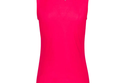 Greg Norman Womens Paradise Sleeveless Golf Polo Shirt - Image 2