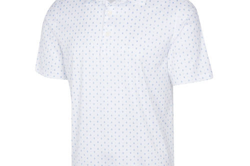 Greg Norman Men's Paisley Foulard Golf Polo Shirt - Image 1