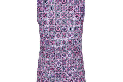 Greg Norman Womens Terrasa Sleeveless Golf Polo Shirt - Image 2