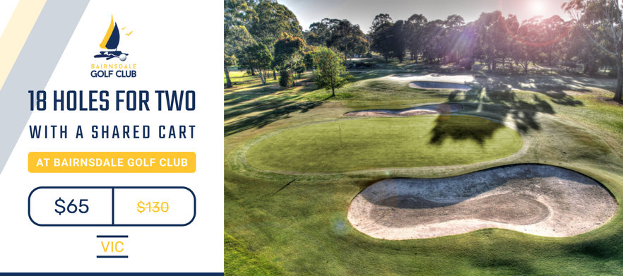 18 Holes For Two in a Motorised Cart at <em>Bairnsdale Golf Club.</em>