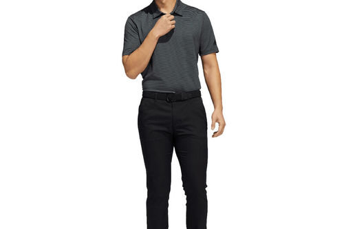 adidas Golf Mens Black Ultimate365 PRIMEGREEN Tapered Short Fit Golf Trousers - Image 4