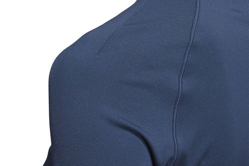 adidas Golf Navy Blue Long Sleeve Crew Golf Polo Shirt - Image 4