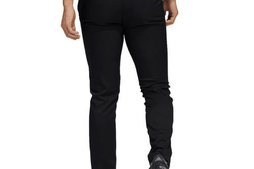 adidas Golf Mens Black Ultimate365 PRIMEGREEN Tapered Long Fit Golf Trousers - Image 3