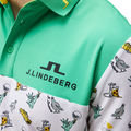 J.Lindeberg Men's Jeff PGA Golf Polo Shirt - Image 3