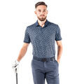 Galvin Green Men's Navy Blue Murphy Golf Polo Shirt - Image 1