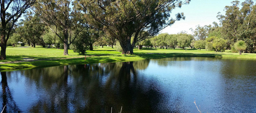 18 Holes for TWO in a motorised cart  <em> Pinjarra Golf Club! </em>