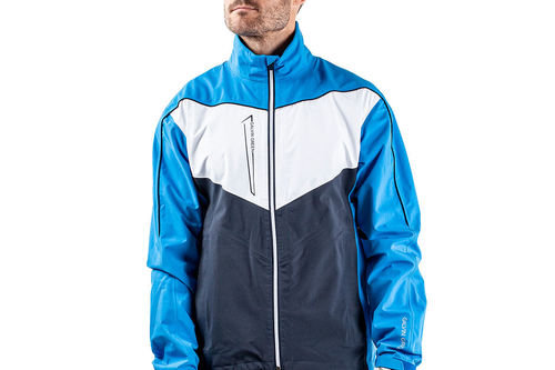 Galvin Green Men's Navy Blue and White Waterproof Armstrong Golf Jacket - Image 1