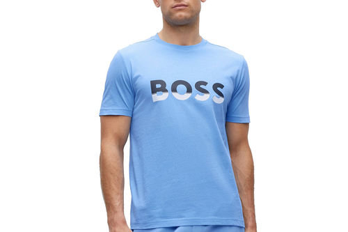 Hugo Boss Bright Blue Tee 1 Golf T-Shirt - Image 1