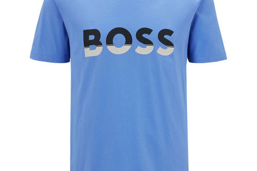 Hugo Boss Bright Blue Tee 1 Golf T-Shirt - Image 4