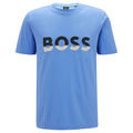 Hugo Boss Bright Blue Tee 1 Golf T-Shirt - Image 4