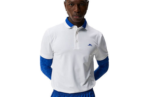 J.Lindeberg Men's Benji Regular Golf Polo Shirt - Image 1
