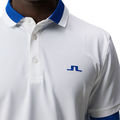 J.Lindeberg Men's Benji Regular Golf Polo Shirt - Image 3