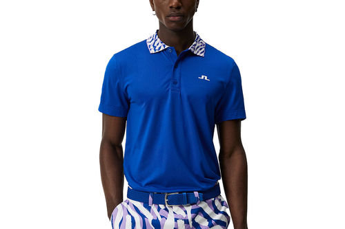 J.Lindeberg Men's Glen Regular Golf Polo Shirt - Image 1