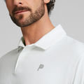PUMA Golf x Palm Tree Mens White X Crew Golf Polo Shirt - Image 3