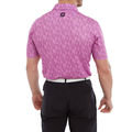 FootJoy Men's Glass Print Golf Polo Shirt - Image 3