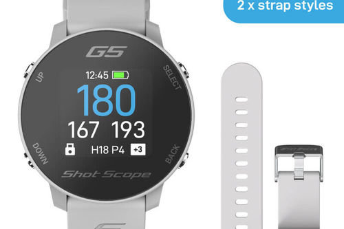 Shot Scope G5 Golf GPS Golf Watch - Dual Strap - Image 2