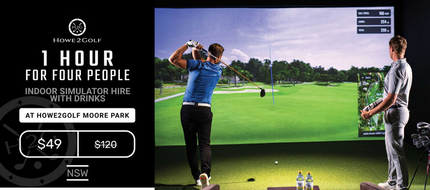 1 hour TrackMan Virtual Golf Experience is valid for up to 4 people. <b>Grab this amazing offer for just $49!</b>