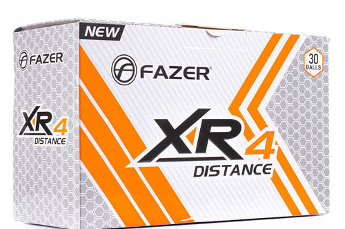 Fazer White Dimple XR4 Distance 30 Golf Balls Pack - Image 1