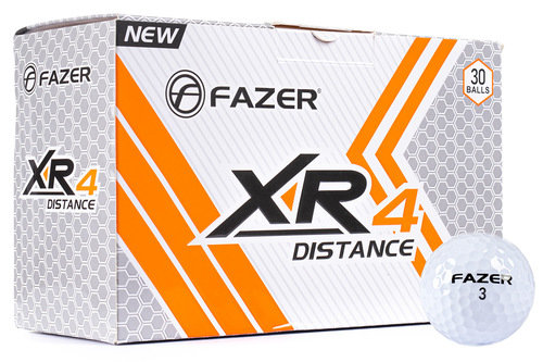 Fazer White Dimple XR4 Distance 30 Golf Balls Pack - Image 3