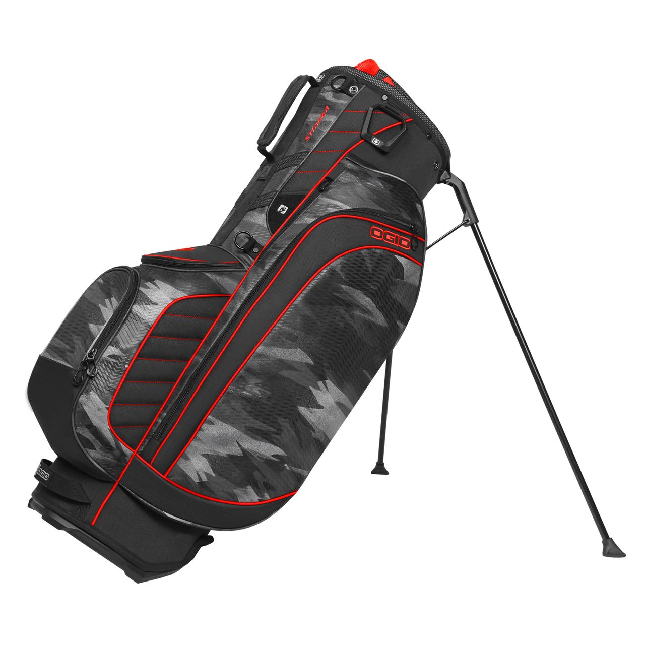 OGIO STINGER STAND BAG URBAN CAMO / RED NEW E3236 just 249.00